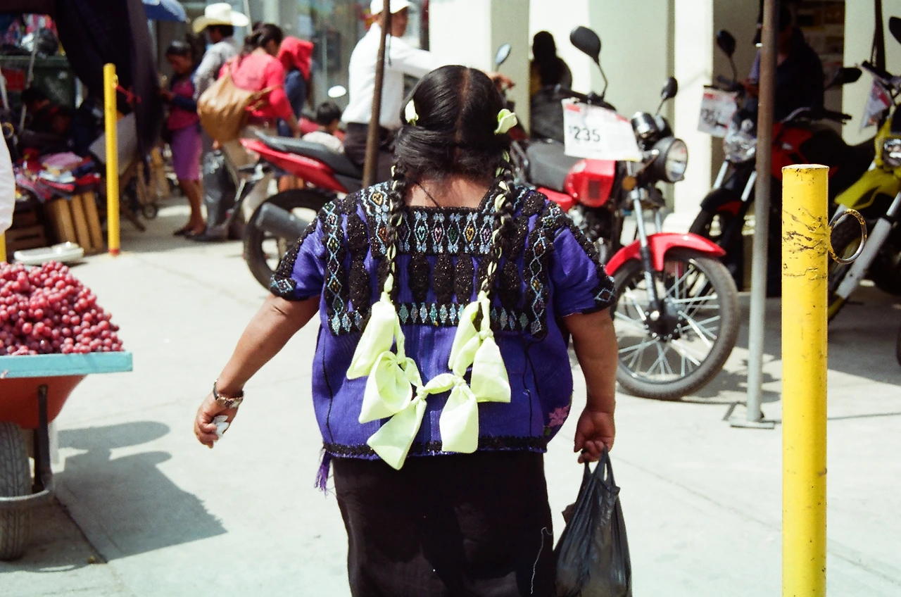 산크리스토발 시장의 인디오.JPG