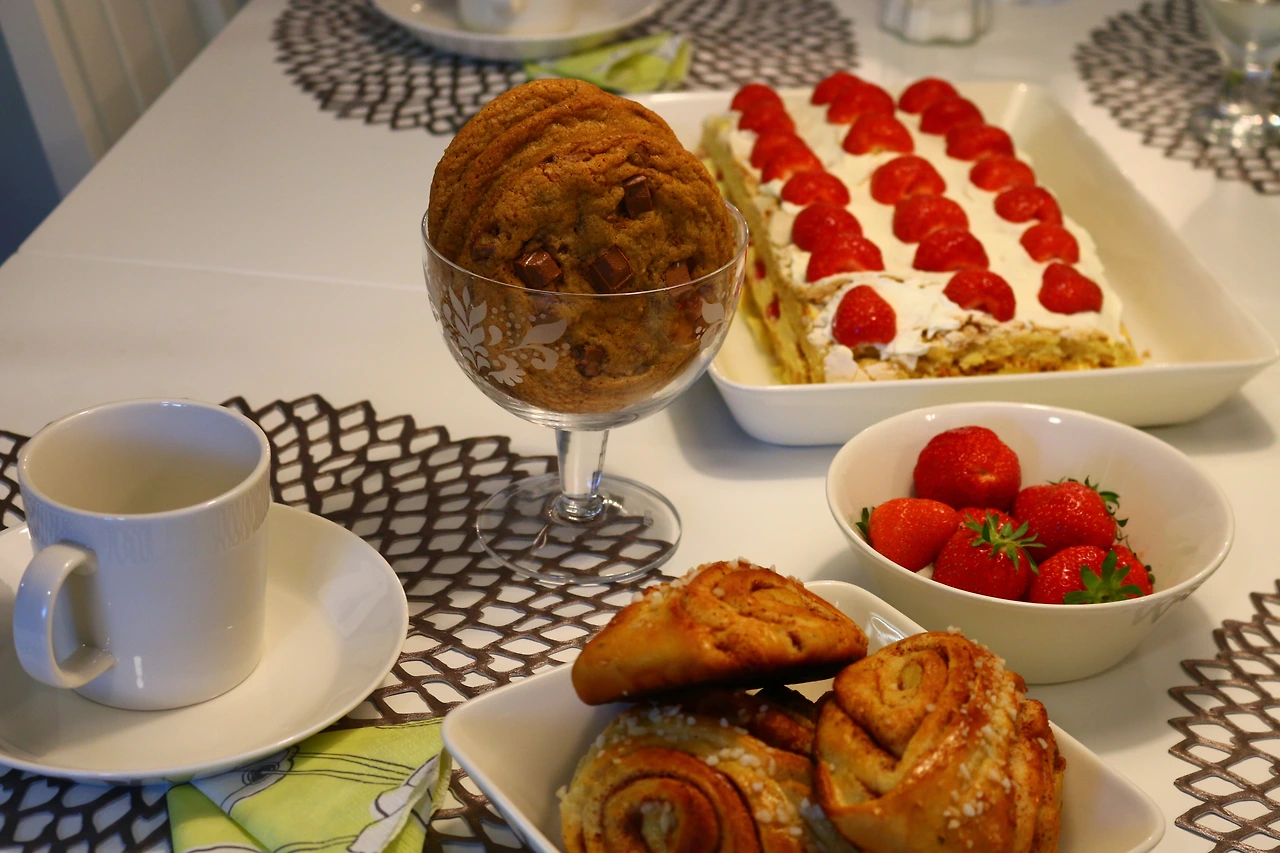 54- 여름맞이 테라스 홈파티 이후의 디저트 타임.JPG