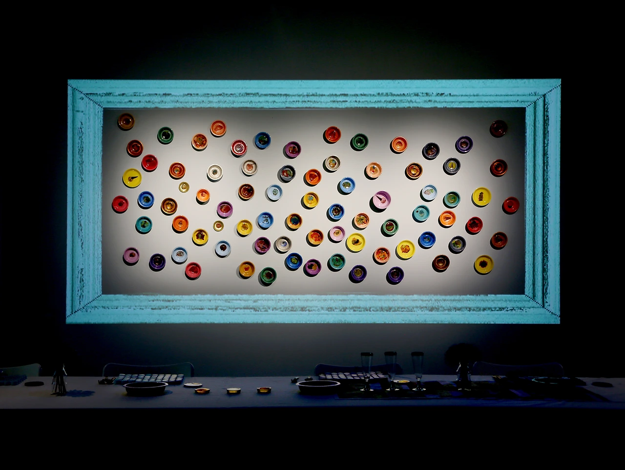 이한나,“식당 시리즈 II_그림의 떡” (2018) .JPG