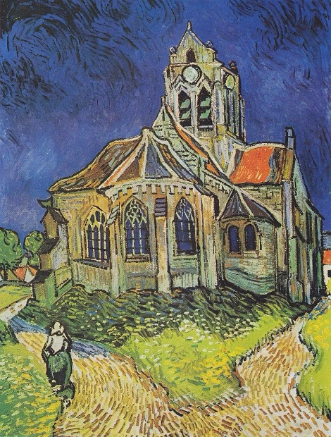 (9) 1 Van_Gogh_Church of Auvers_1890.jpeg