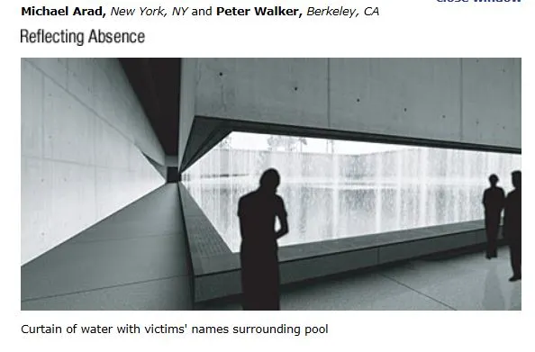 911 memorial winning design 존재와 부존재3.JPG