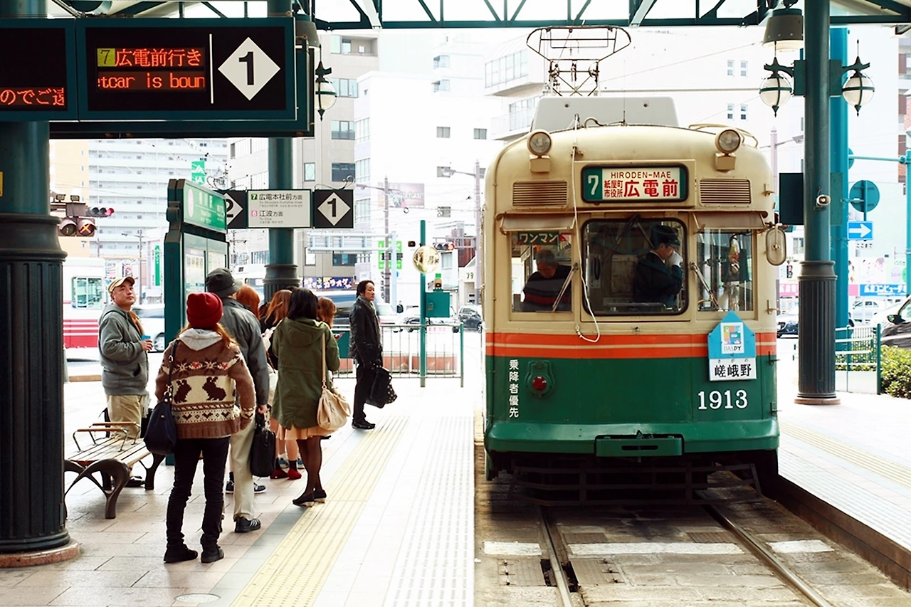 히로시마 노면전차.JPG