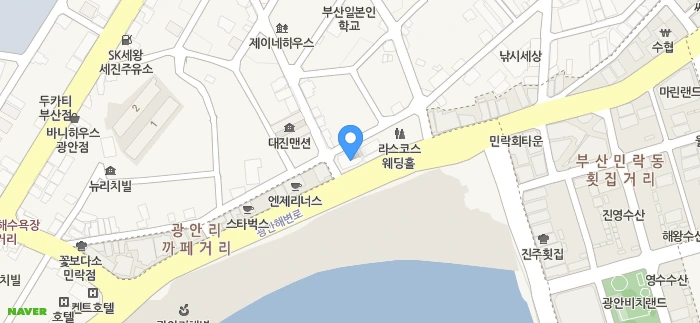 image?version=1.1&center=129.1219875,35.1554571&level=12&w=700&h=323&baselayer=default&markers=type,default2,129.1219875,35.1554571