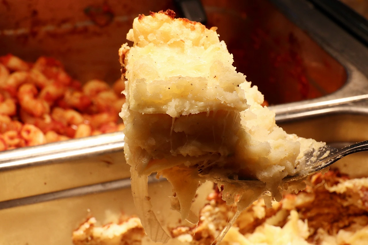 12. Stone crock Pierogi Lasagna.JPG