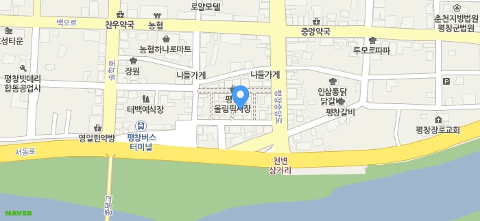 image?version=1.1&center=128.3948526,37.3666355&level=12&w=700&h=323&baselayer=default&markers=type,default2,128.3948526,37.3666355