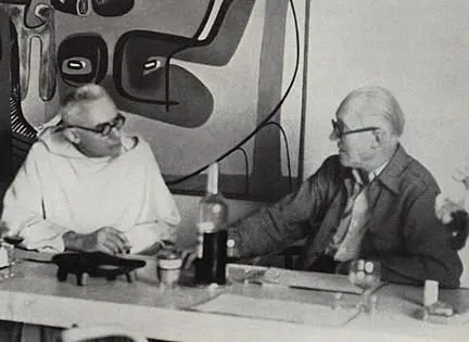 Marie-Alain Couturier and Le corbusier2.jpeg