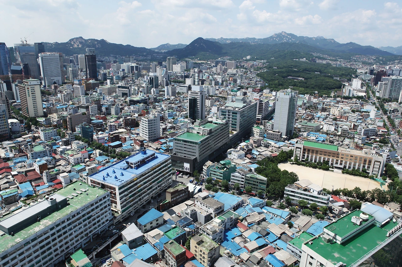 위에서 바라본 세운지역 전경.JPG