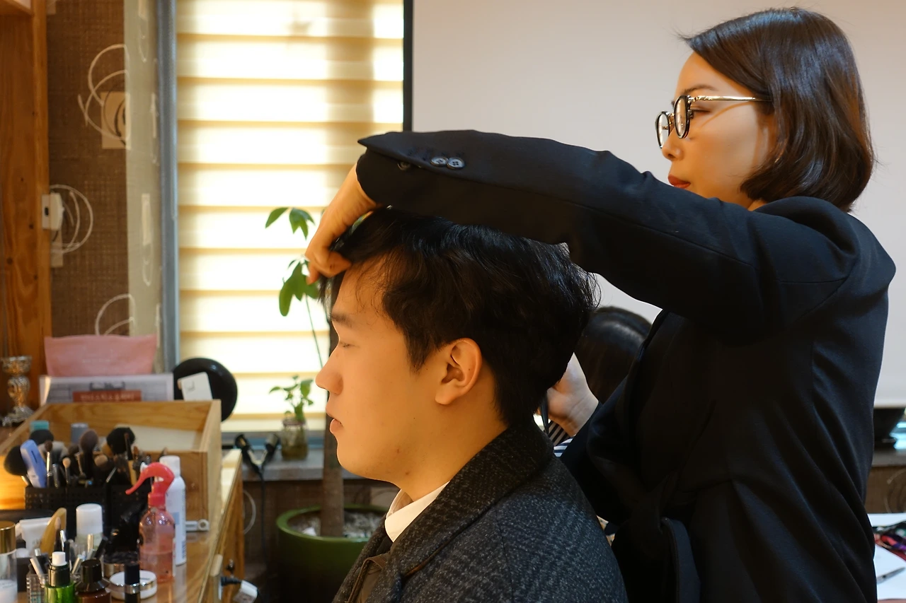 15. 남자 이미지 메이킹 헤어 셋팅.JPG