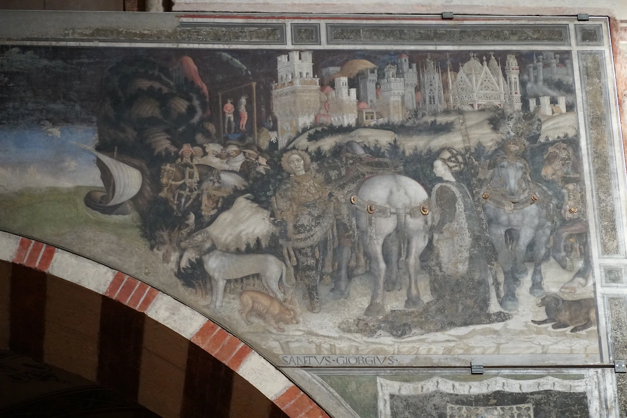 피사넬로의 프레스코.JPG