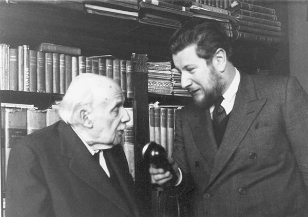 Alexander Benois with Peter Ustinov.JPG