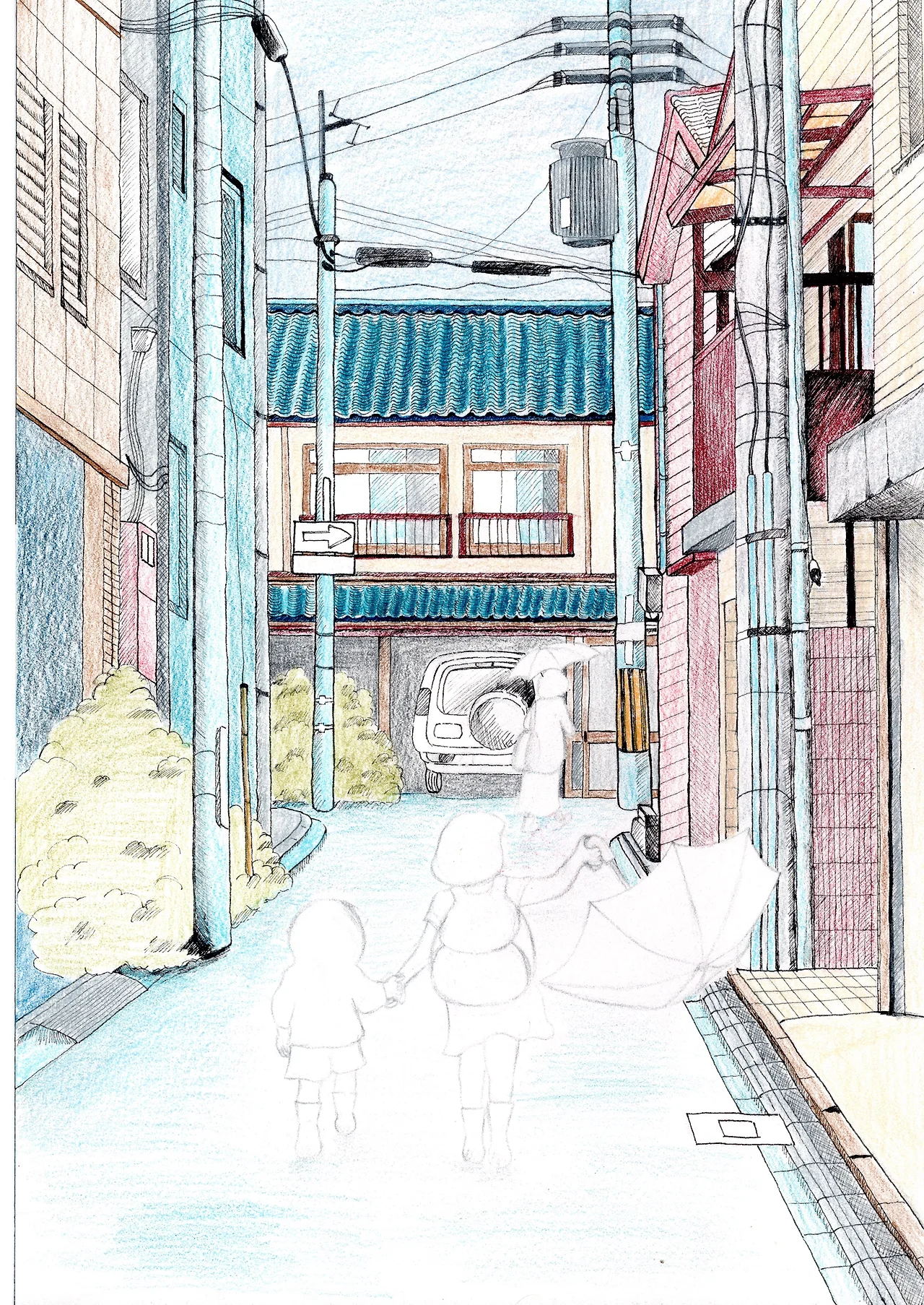 20250311-Kyoto street colored_001.JPG