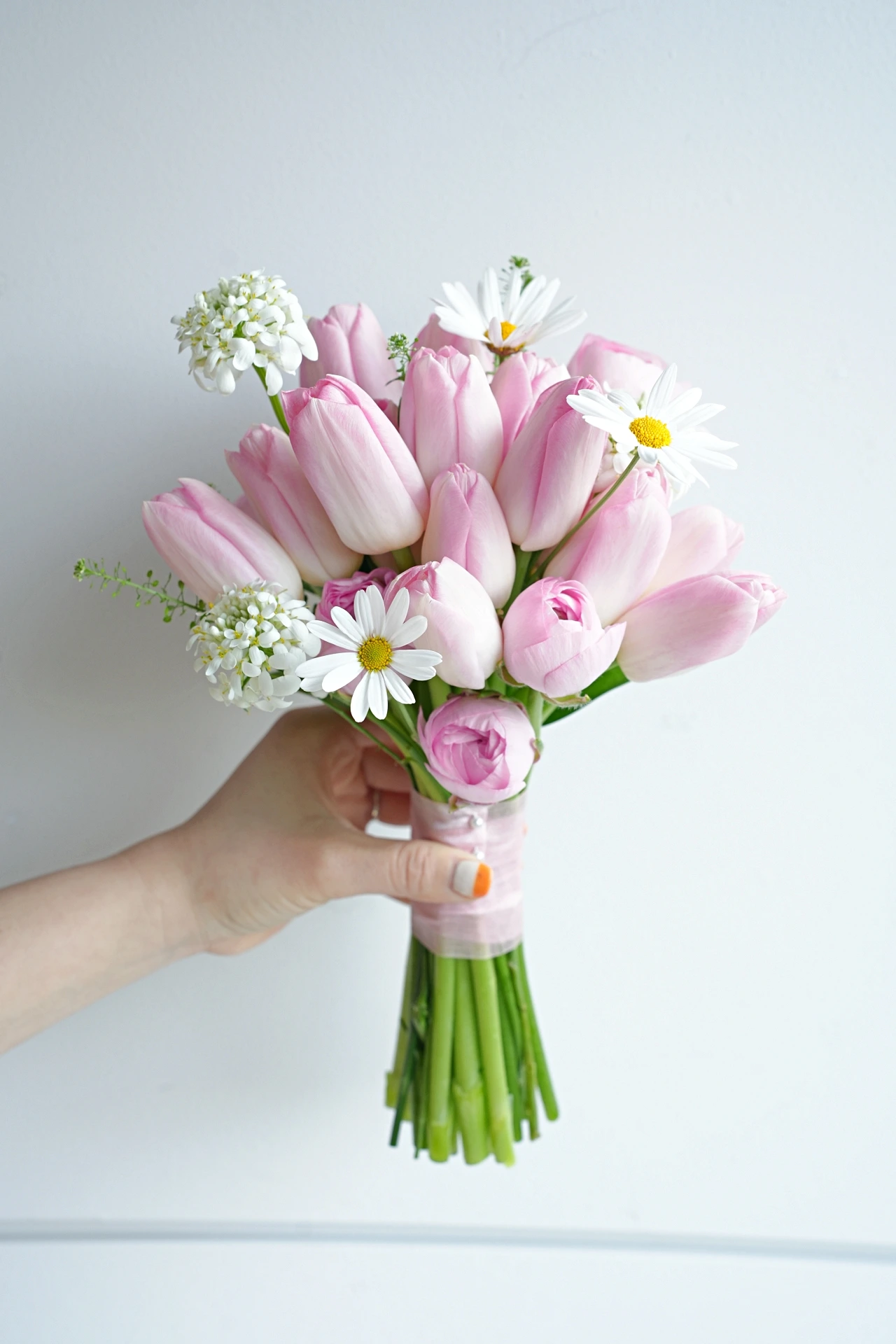 연핑크 튤립 부케 (6).JPG