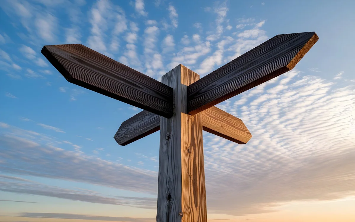 Wooden Signpost at Sunset.jpeg