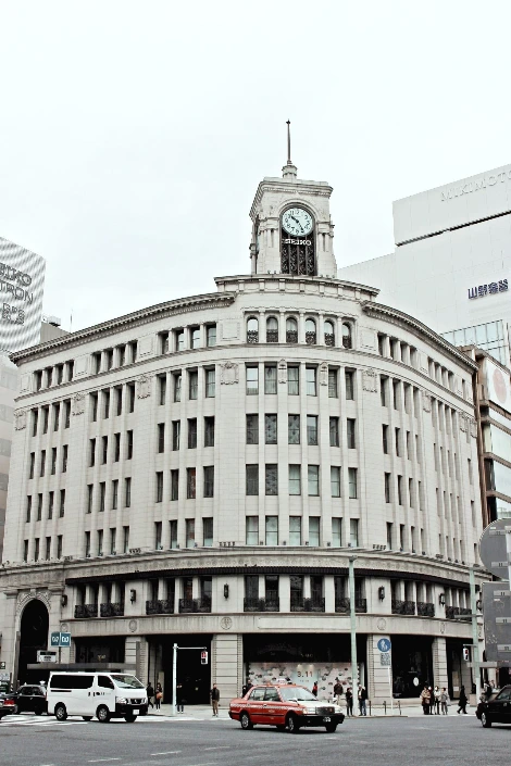 도쿄_긴자_긴자의 상징 와코백화점 본관1.JPG