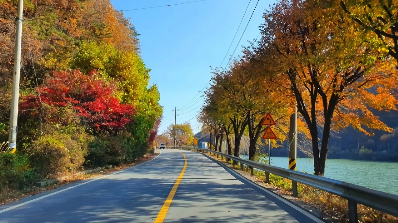 청평호반 드라이브길.JPG