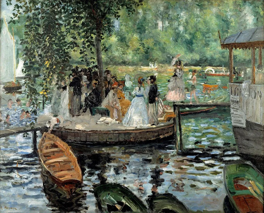 Pierre-Auguste Renoir, La Grenouillére, 1869.jpeg