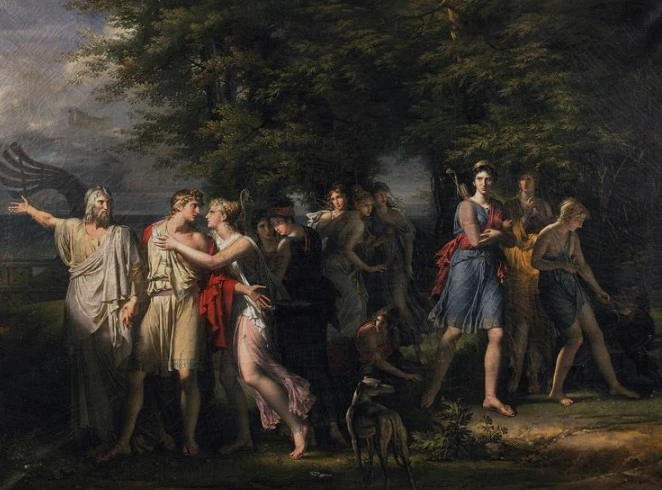 이타카를 떠나는 텔레마코스.JPG