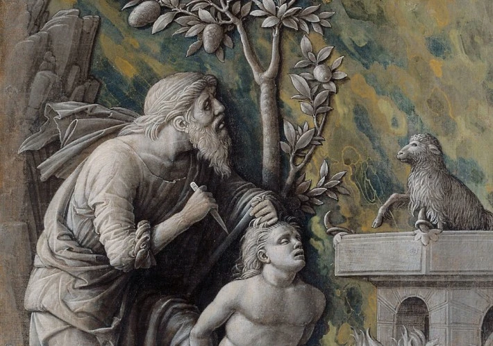 Binding of Isaac . Andrea Mantegna.JPG