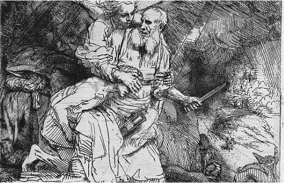 Abraham's Sacrifice by Rembrandt Harmenszoon van Rijn.JPG