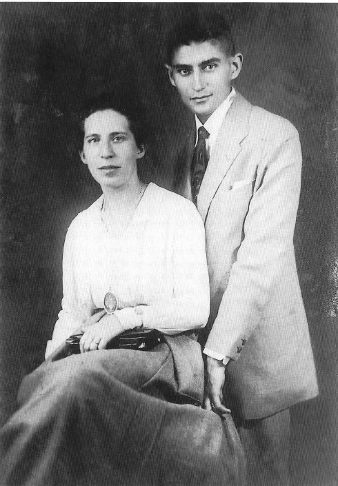 Franz Kafka and Felice Bauer together Budapest, July 1917.JPG