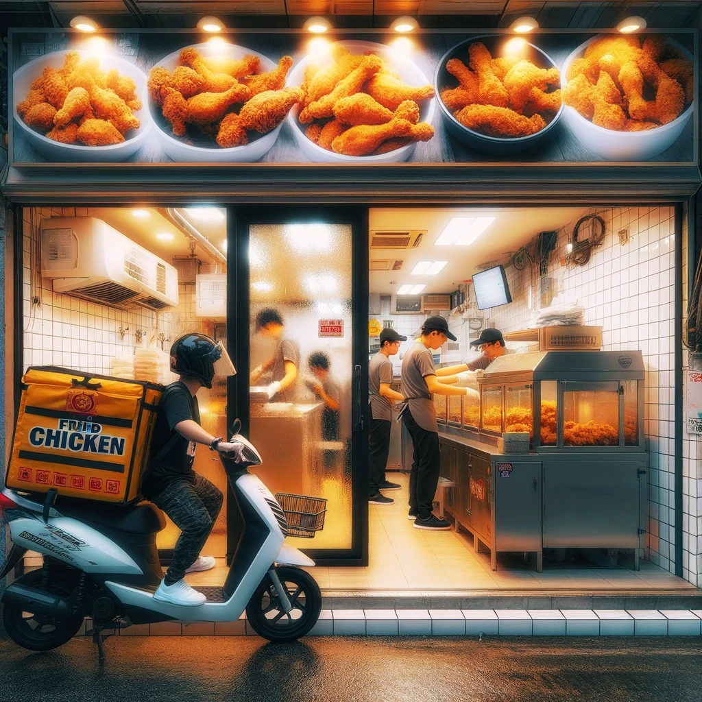 DALL%C2%B7E_2024-01-24_15.16.31_-_A_bustling_chicken_delivery_store_seen_from_the.png?type=w1600