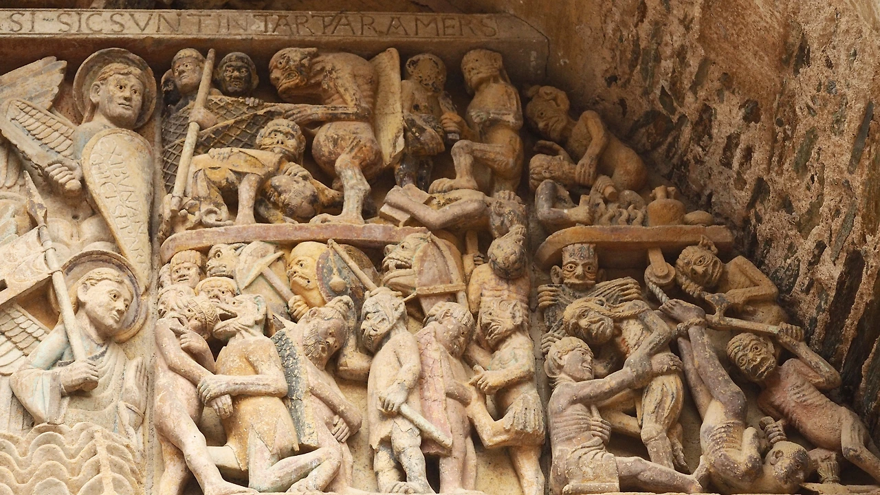 콩크 대수도원 성당 팀파늄 5.JPG