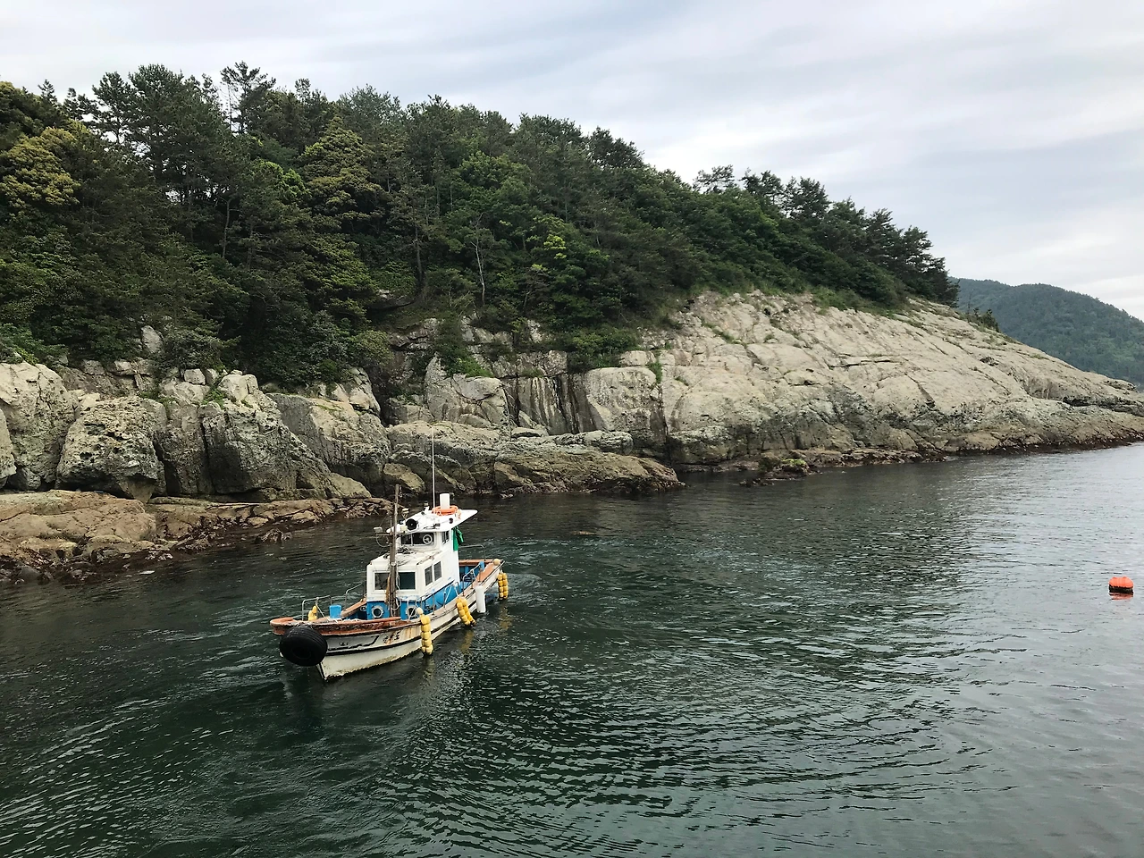 우도 작은 배.JPG