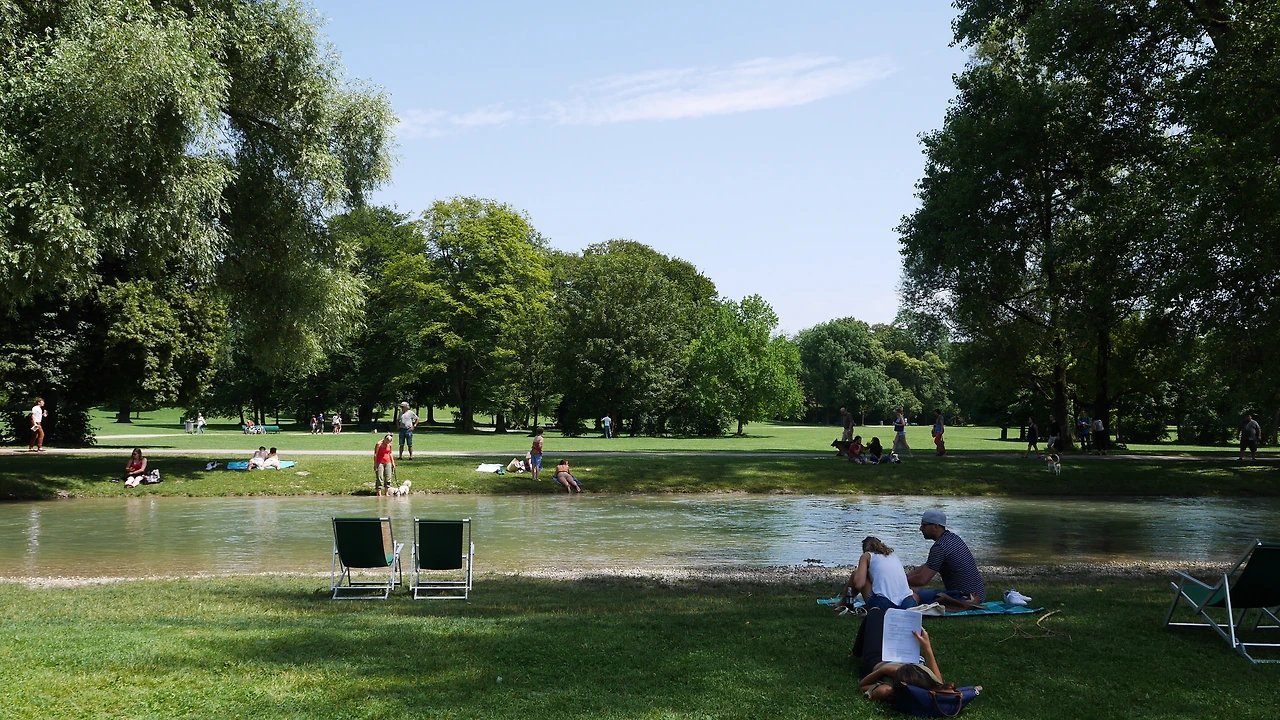 세계에서 가장 넓은 뮌헨의 영국 정원.JPG