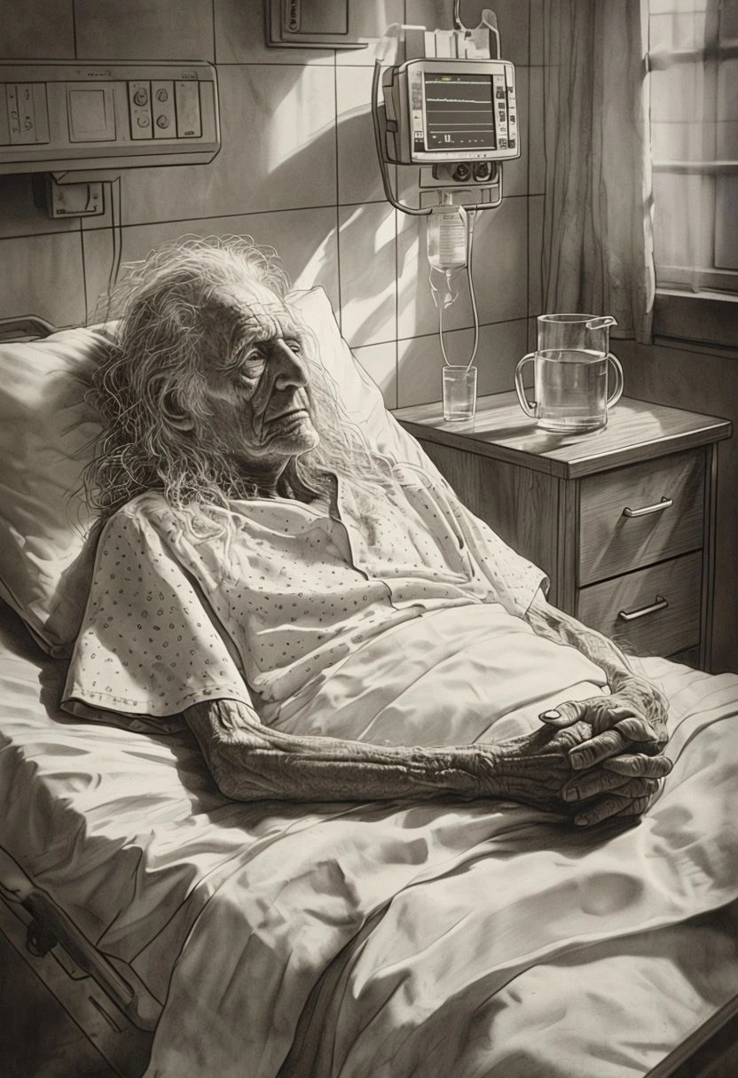 Elegant Profile Woman with Statement Earrings Ink Drawing Art (1).jpeg