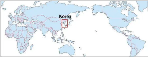 세계지도 속 한반도.jfif