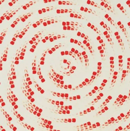 이우환 작가 - 칼라 점.JPG