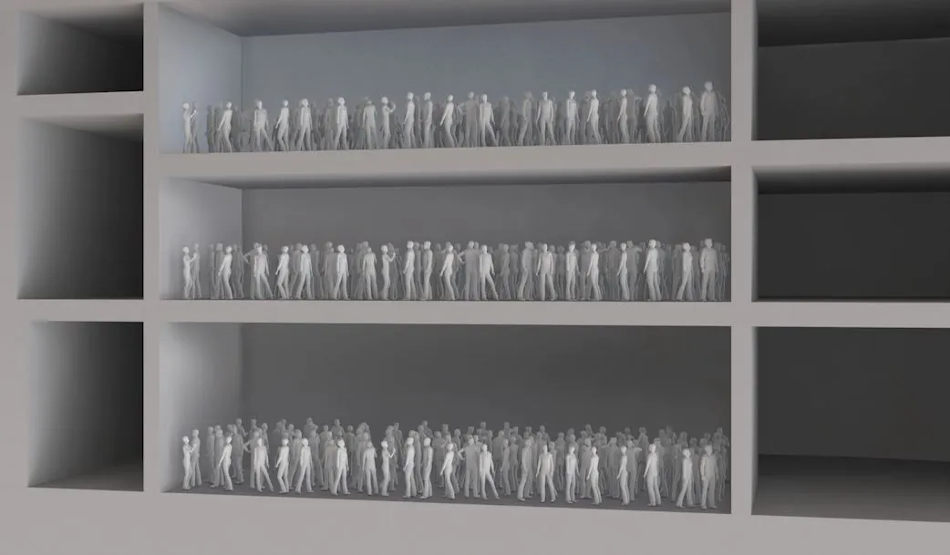 화물칸에 탄 피난민들.JPG