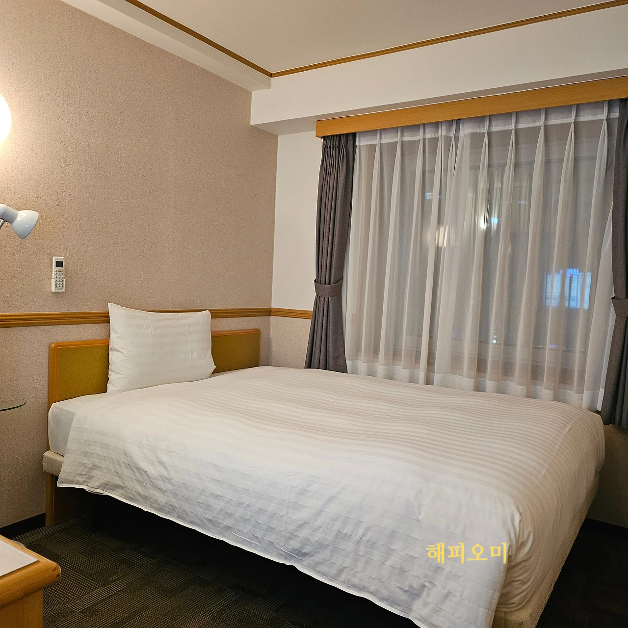 오랜만에 혼자 호텔 숙박을 해보았습니다.