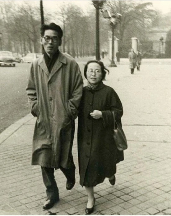 김환기 화백과 그의 아내 김향안 여사(@환기재단, 환기미술관).jpeg