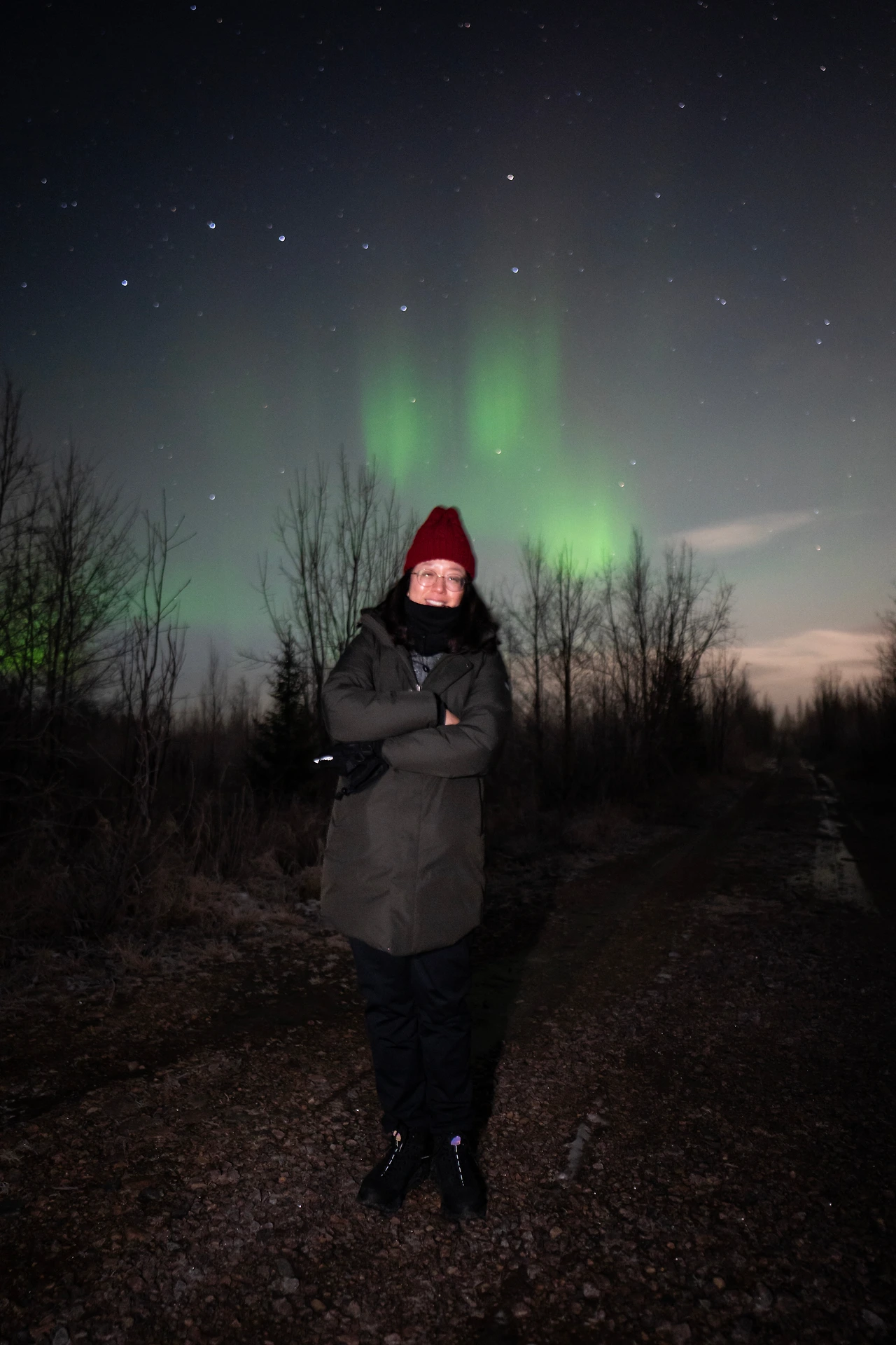 솔로사진 (스웨덴에서 만난 오로라).JPG