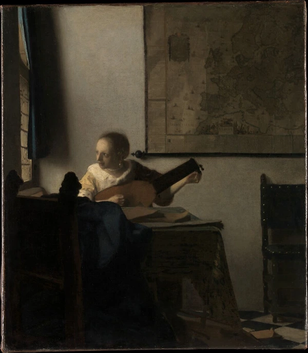 Young Woman with a Lute Johannes Vermeer Dutch  ca. 1662–63.jpeg