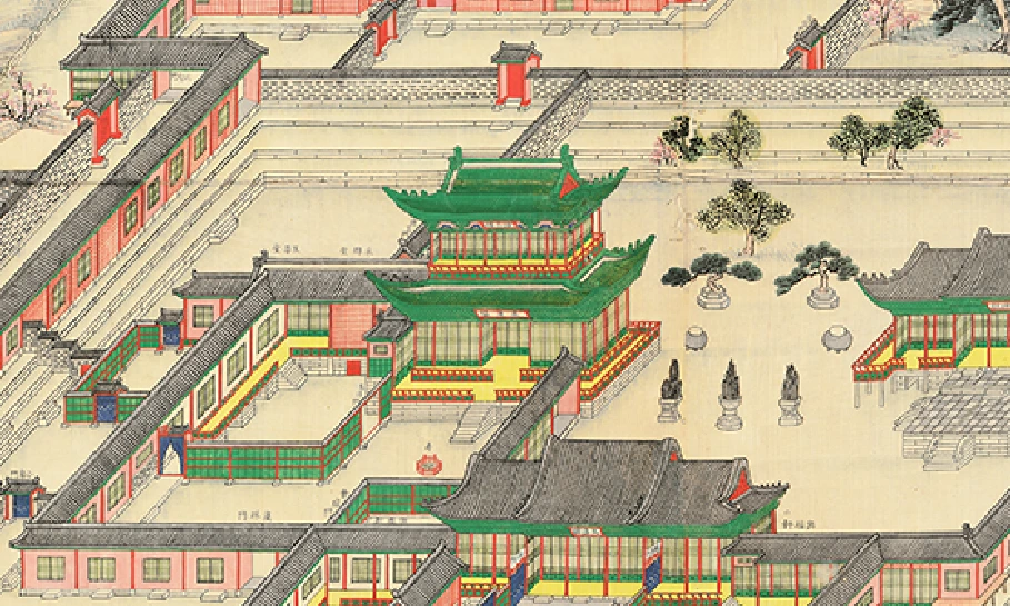 동궐도 경훈각.bmp