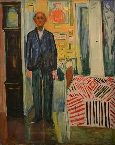 Edvard_Munch,_Selvportrett._Mellom_klokken_og_sengen.JPG