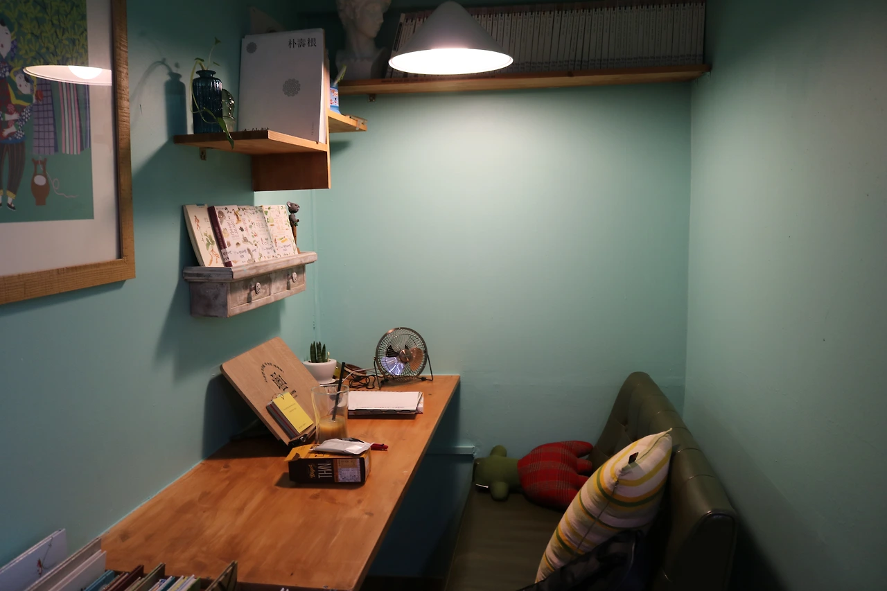 혼자오는 독자를 위해 배려의 공간을 제공했다..JPG