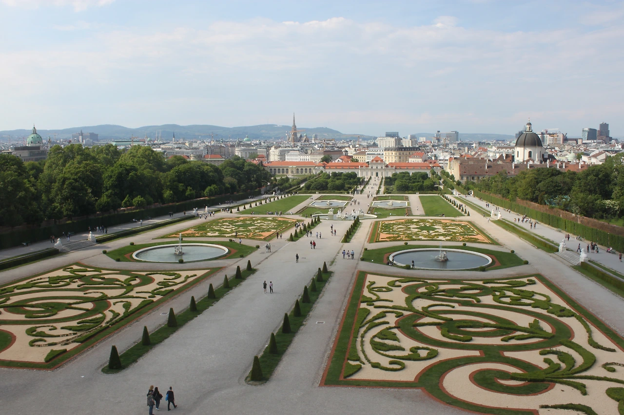 벨베데레 정원.JPG