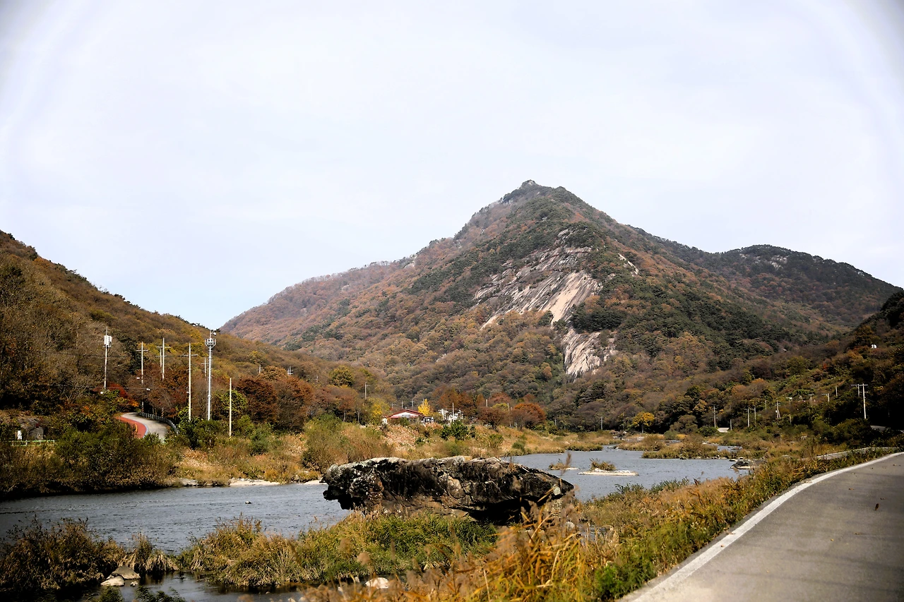 멀리서 본 용궐산.JPG