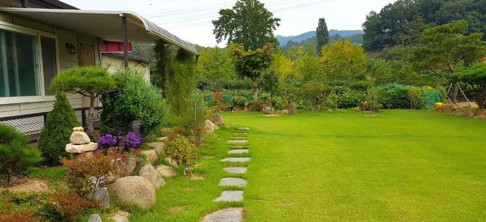 조경 잘 된 집.JPG