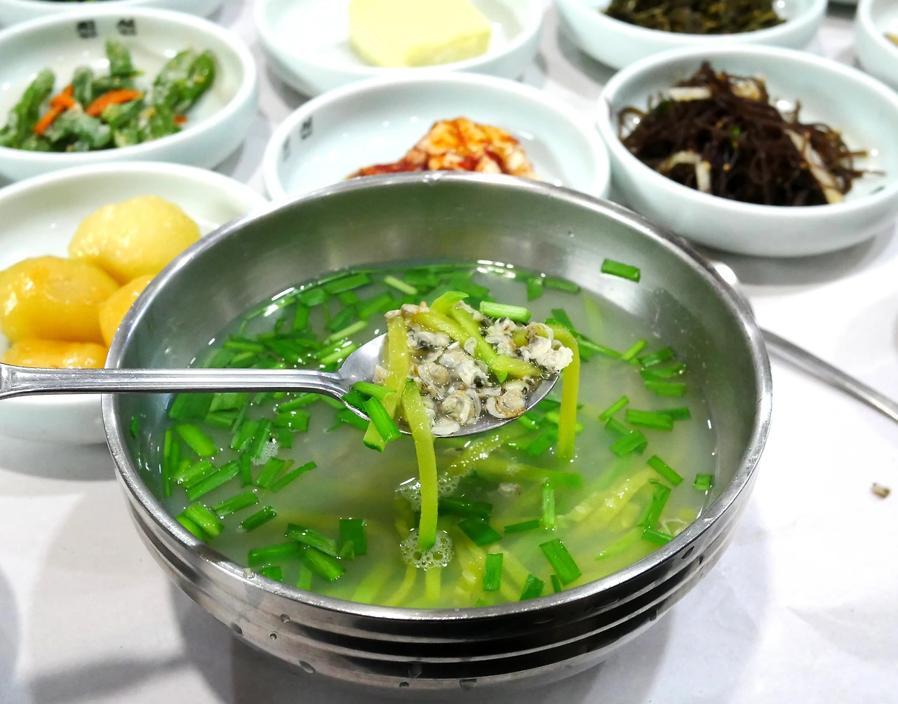 광양 진선식당 재첩국.JPG