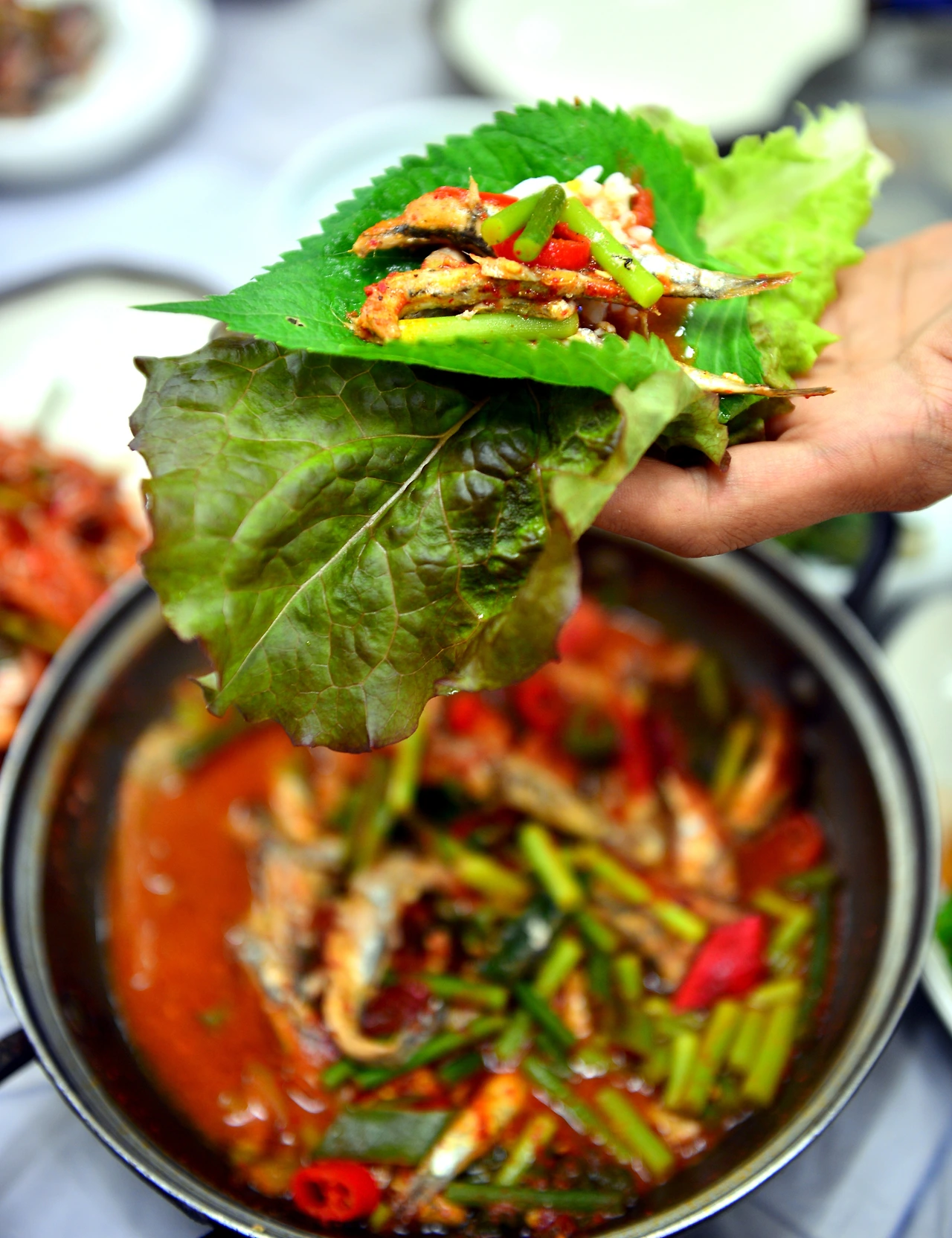 남해 멸치쌈밥.JPG