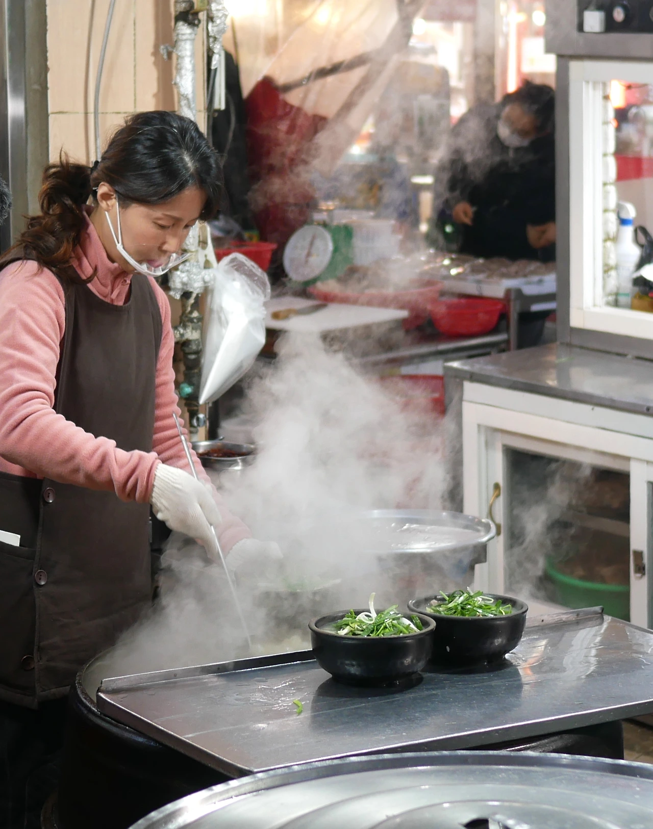 밥을 토렴해 마는 국밥 밀양집3.JPG