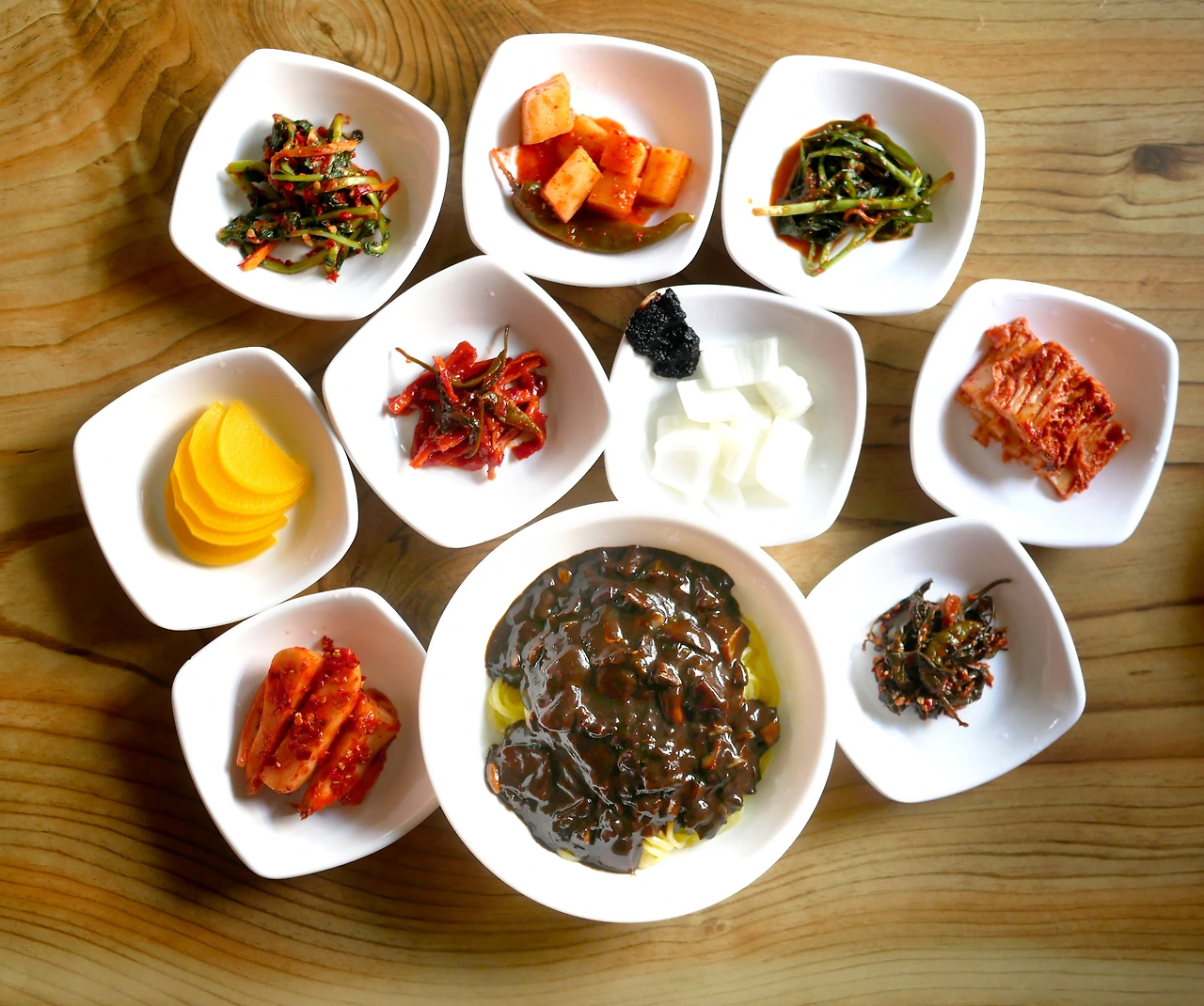 장흥 경성식당 반찬.JPG