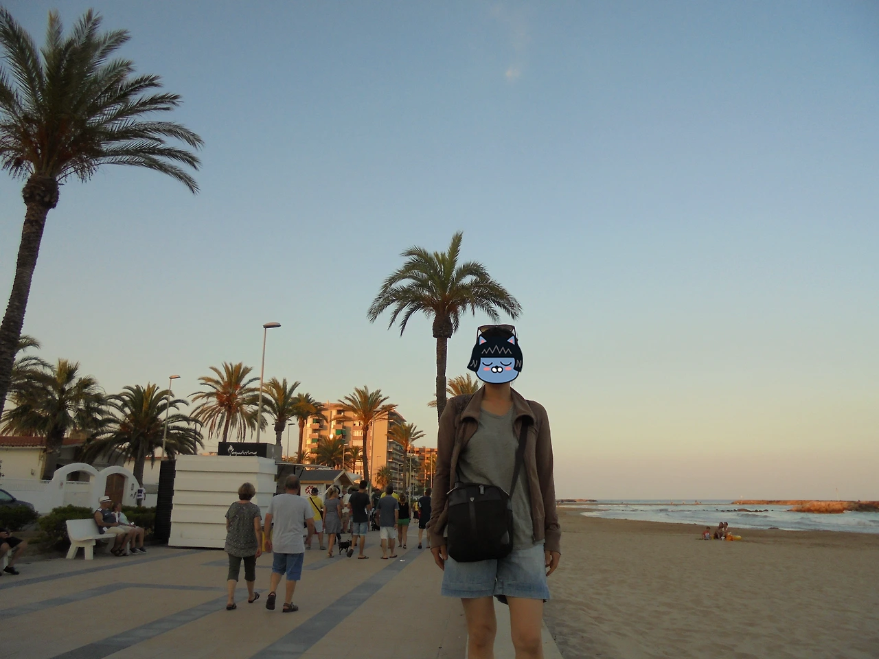 20170709 40일간 유럽15개국 여행 스페인 Cunit 해변과 숙소 주변 (130).JPG