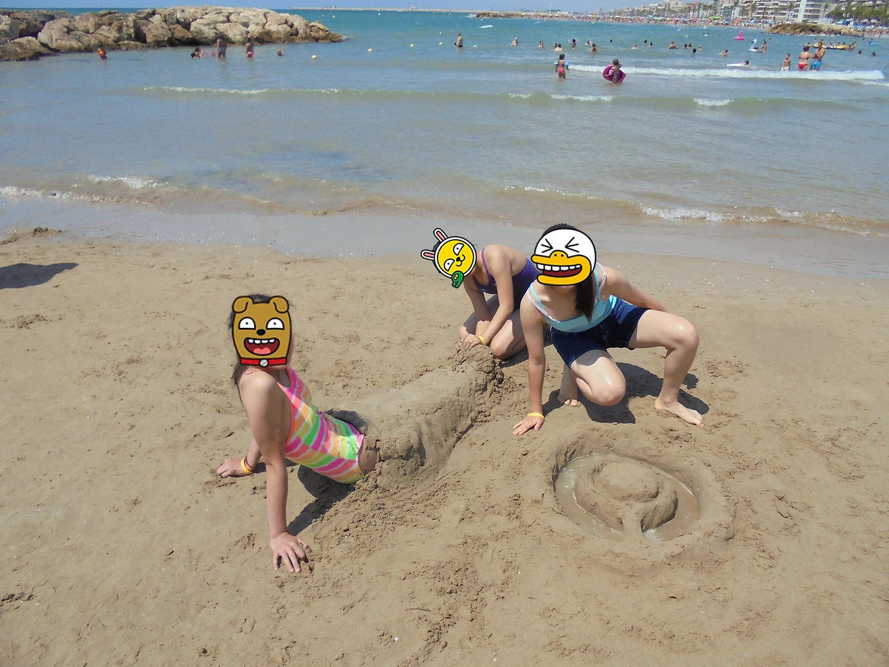 20170709 40일간 유럽15개국 여행 스페인 Cunit 해변과 숙소 주변 (75).JPG