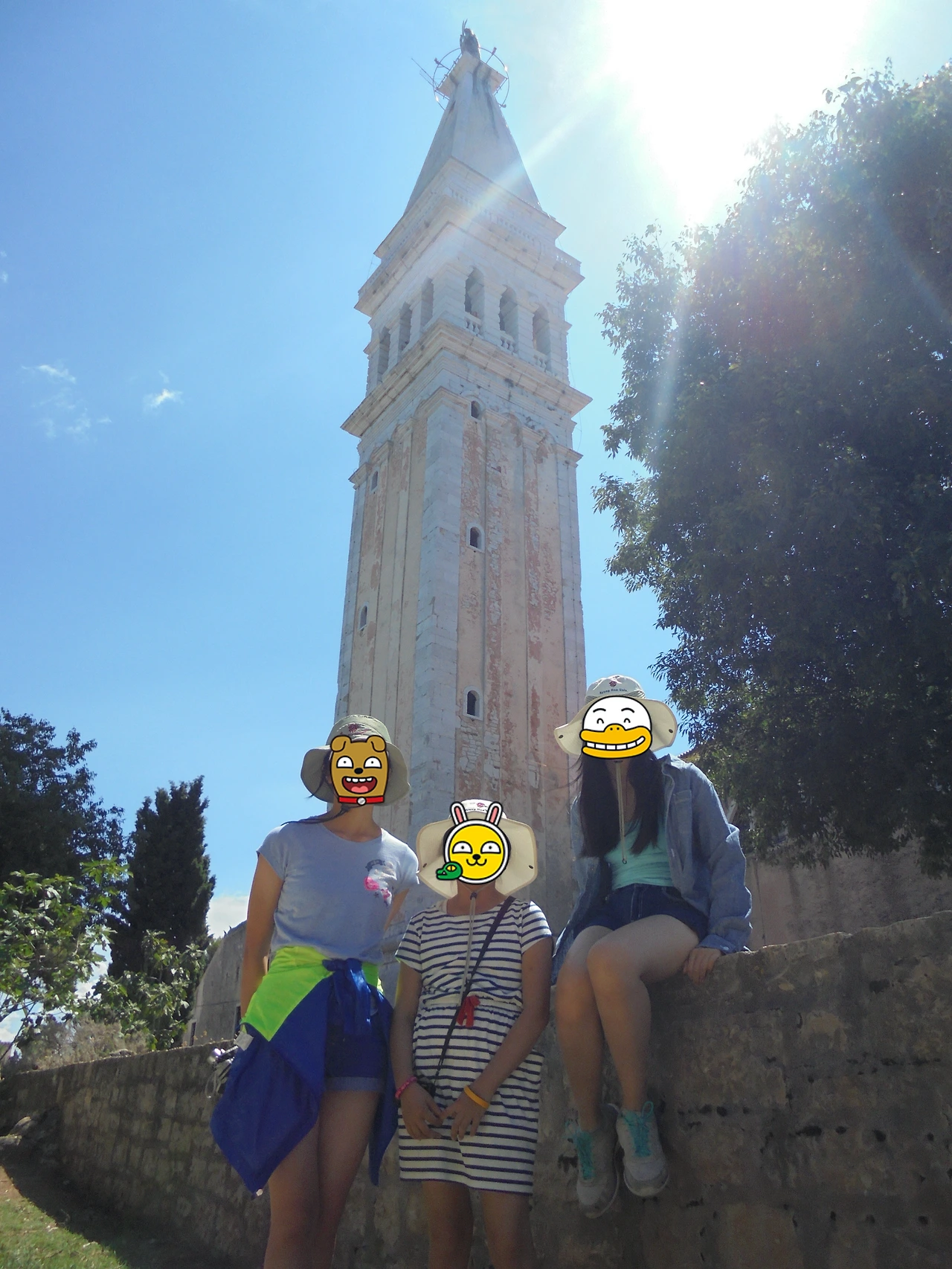 20170726 40일간 유럽15개국 여행 크로아티아 로빈(로비니)에서 로빈 시내, Balbi's Arch, Church of St.Euphemia, Rovinj Beach (86).JPG