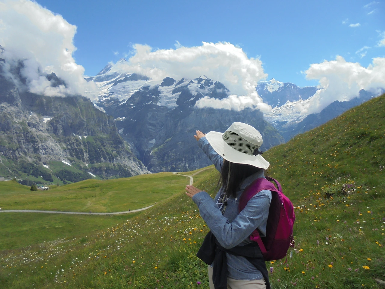 20170713 40일간 유럽15개국 여행 스위스 융프라우 근처 First Mountain (134).JPG